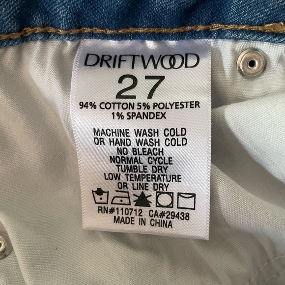 Driftwood x Free People Farrah Patchwork Flare Jeans Sz 27 NWT Bandana Fabric - Picture 15 of 15